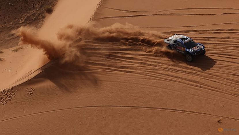Rallying-US driver Guthrie leads Dakar after stage three sweep for Ford