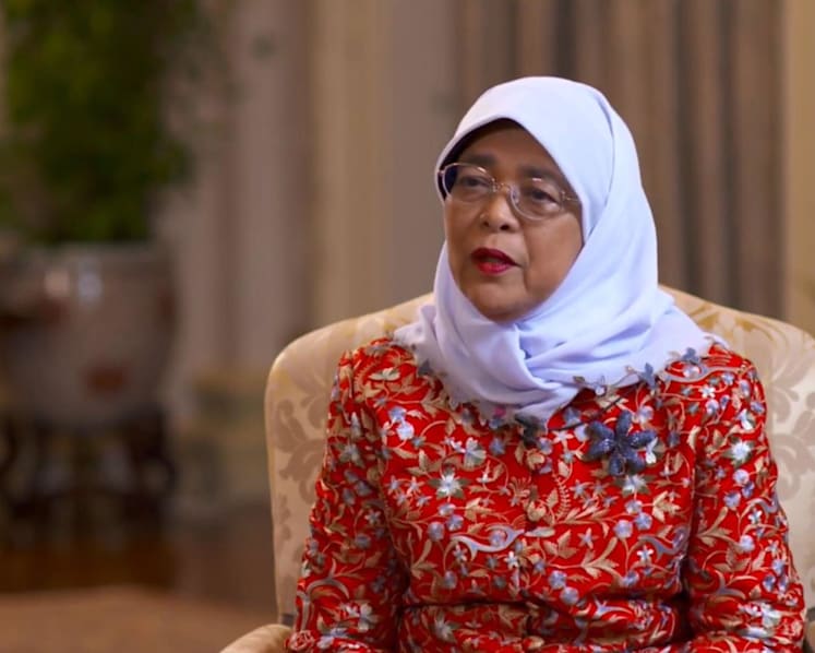 Being an inspiration, role model to girls 'the most satisfying' part of role, says outgoing President Halimah