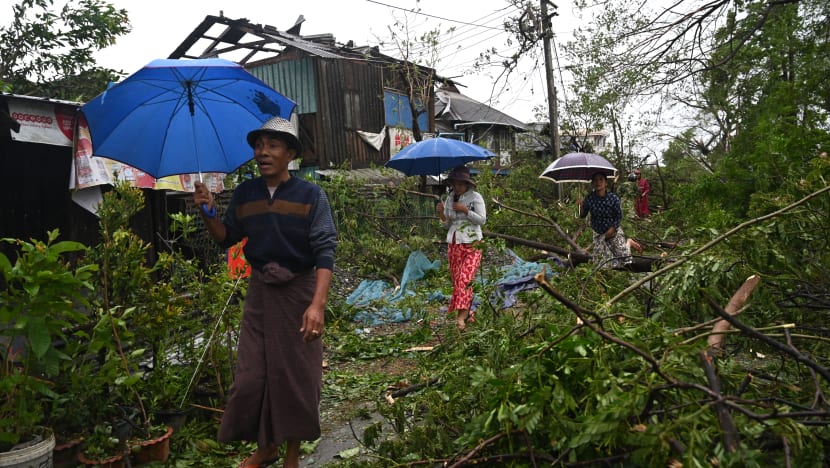 Tiga maut akibat Taufan Mocha di Myanmar, kata junta 