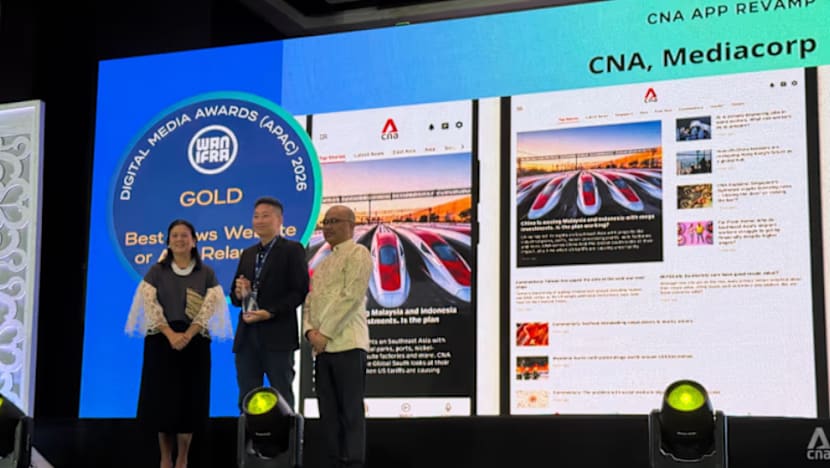 CNA rangkul emas di Anugerah Media Digital Asia WAN-IFRA 2026 selepas naik taraf aplikasi