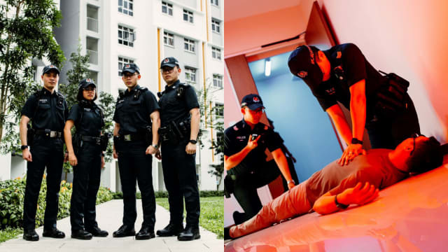 上门调查遇老翁昏倒脉搏停 警方快速施救挽回一命