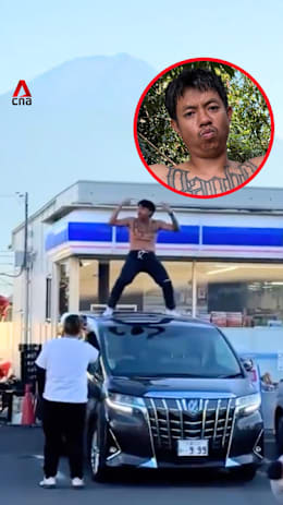 Thai influencer Papho under fire for dancing shirtless on car roof in Japan