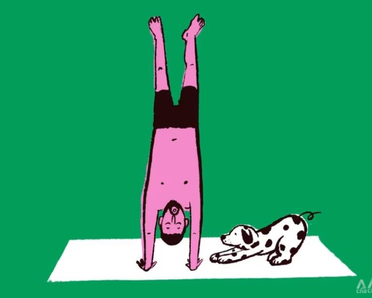 Head over heels: Why this writer is obsessed with perfecting his handstand