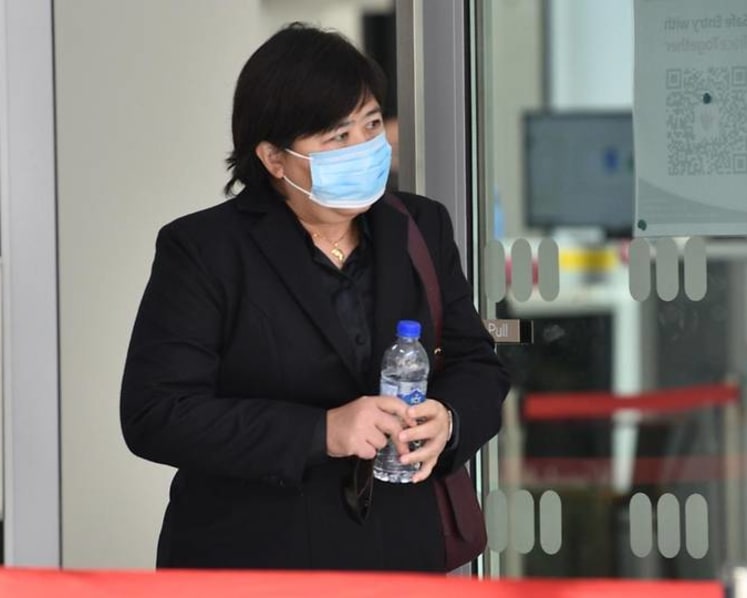 Woman seen without mask has bail request denied again 