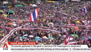 Thai PM Paetongtarn fights for political survival as thousands of protesters rally in Bangkok