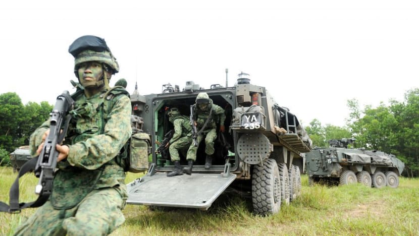 1 out of more than 6,000 SAF personnel deployed overseas diagnosed with PTSD
