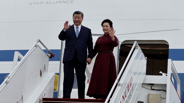 习近平今抵法国巴黎 五年来首访欧洲