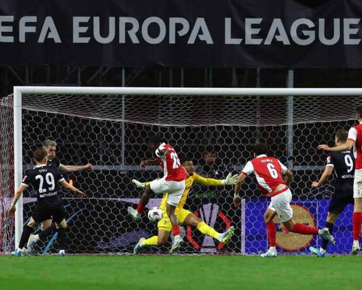 Dorgeles strikes late as Braga edge Freiburg 2-1 in Europa League semi-final