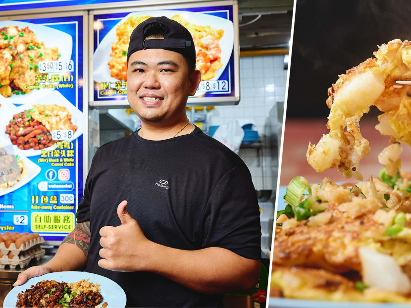 He was mentored by the hawker hunk from Father & Son Carrot Cake.