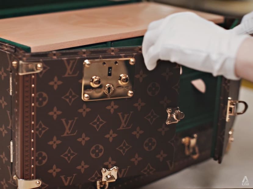 Unlocking the secrets of the iconic Louis Vuitton trunk in Asnieres, France, the historic home of the Vuitton family