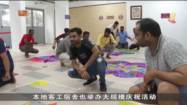 防疫措施放宽后首个屠妖节 客工庆祝活动更盛大