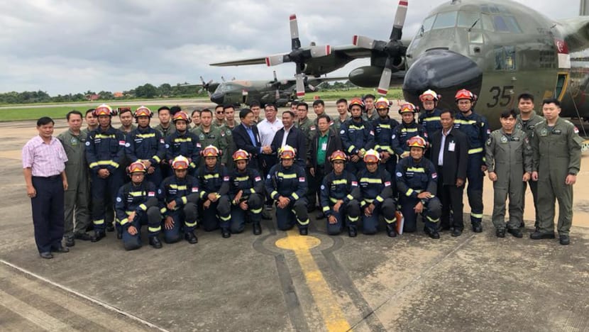 SCDF search-and-rescue team arrives in Laos to aid flood relief efforts