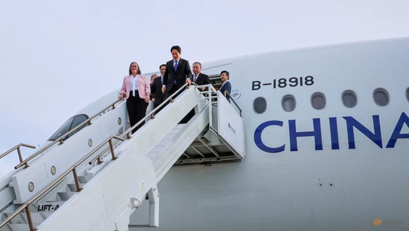 Taiwan's Lai arrives in Tuvalu to shore up Pacific allies Taiwan's Lai arrives in Tuvalu to shore up Pacific allies