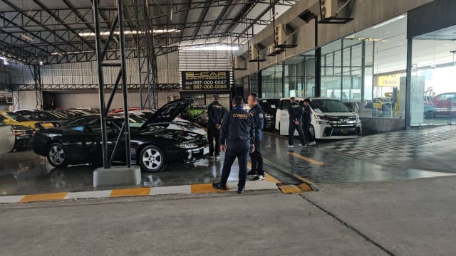 泰警捣毁赌博网站犯罪团伙 搜出逾百辆豪车