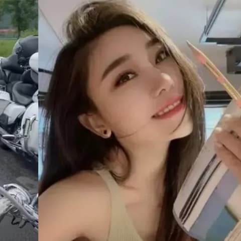 35岁魅力网红哈雷小姨车祸不幸，走进永恒的美丽传奇