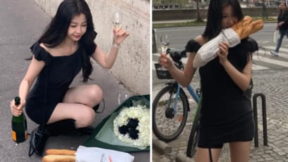 Chinese Actress Esther Yu Slammed For Putting Baguettes On The Ground; Her Crew Says She Ate Them After Photoshoot