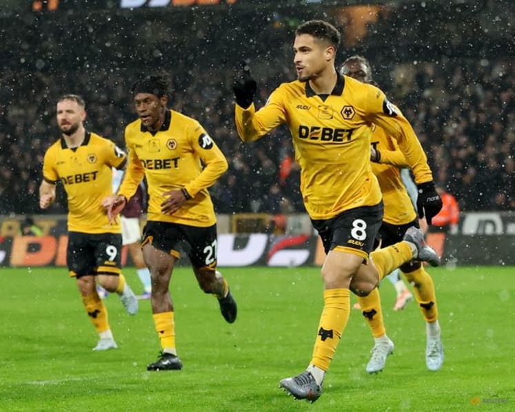 Aston Villa sign Joao Gomes from Wolves