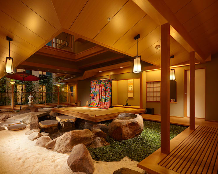 A luxury Japanese hot spring resort just half an hour drive from central Taipei