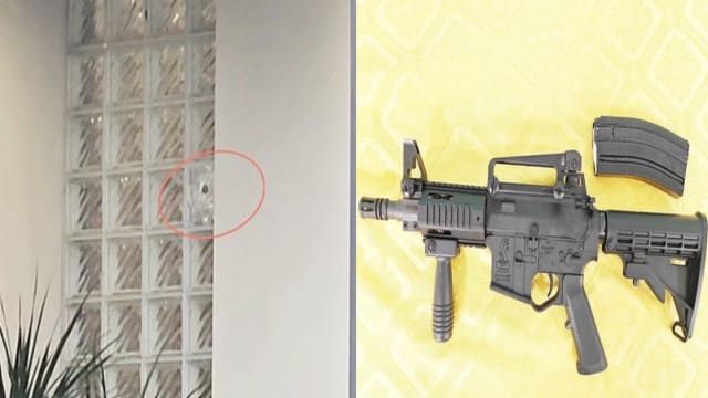 台湾19岁男子持M15步枪 扫射黑帮招待所