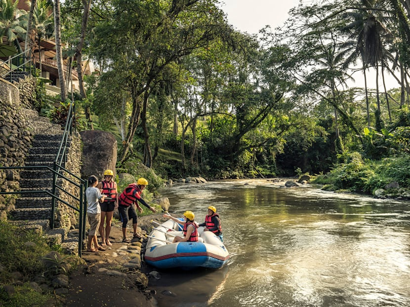 This might be the best hotel transfer in Bali – and the most beautiful