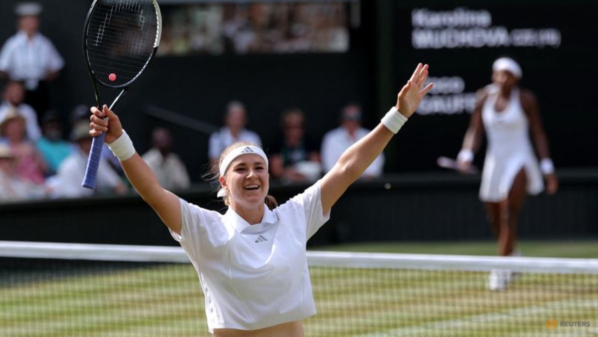 Muchova thriller sets up all-Czech Wimbledon final with Noskova