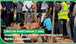 LIPUTAN WARTAWAN (1 Jun) | Pemergian Yusoff Maruwi tinggalkan seribu kenangan