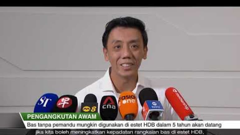 PENGANGKUTAN AWAM | Bas tanpa pemandu mungkin digunakan di estet HDB dalam 5 tahun akan datang