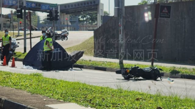 罗央道发生撞后逃事故 18岁摩托车骑士当场身亡