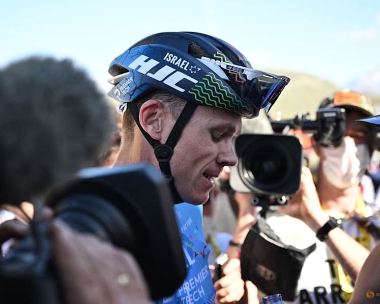 Froome sustained life-threatening injury in training crash