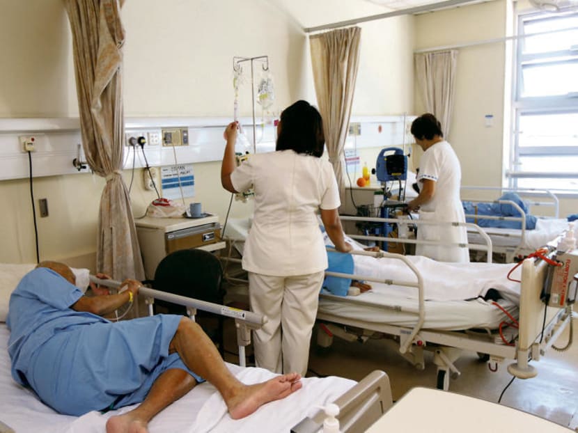 The Ministry of Health will be introducing a national intensive care registry solely to consolidate data from intensive care outcomes. Photo: Wee Teck Hian/TODAY