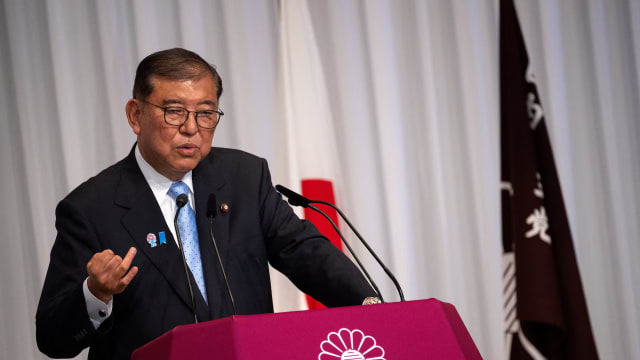 石破茂表示将继续留任 解决美国关税等问题