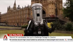 UK Reform Party chief Farage fends off 'Count Binface' to win Clacton by-election