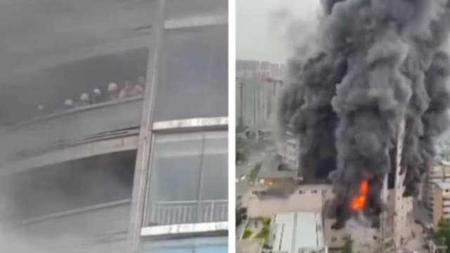 四川百货大楼火灾死者增至16人  初步调查施工作业引发大火