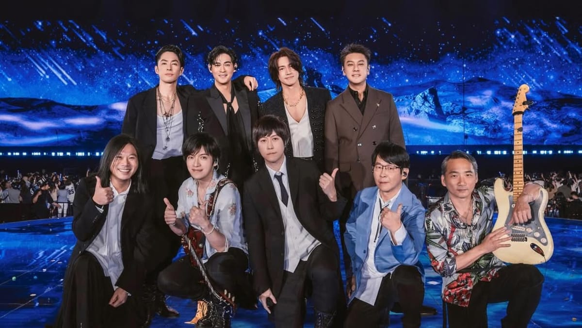 Asia 4CD「Fanfare For The Reuniont」 Taiwanese boy band F4 reunite at Mayday's concert - CNA
