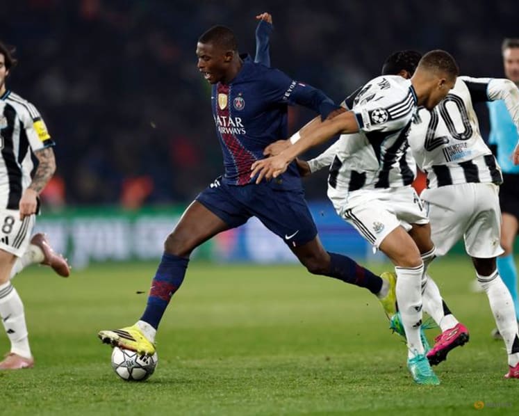 PSG and Newcastle United face playoffs after Champions League draw