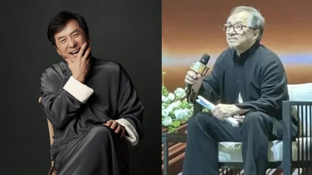 一代武打巨星真的老了！成龙满头白发模样曝光