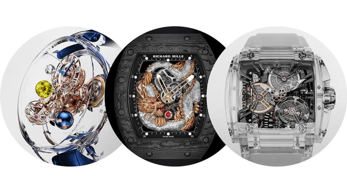 Why are watchmakers making million dollar timepieces that look like plastic CNA Luxury