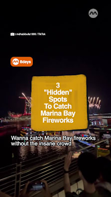 Where will you be on New Year’s Eve? #8dayssg #8daysgtrending #fireworks #nye #fypsg 