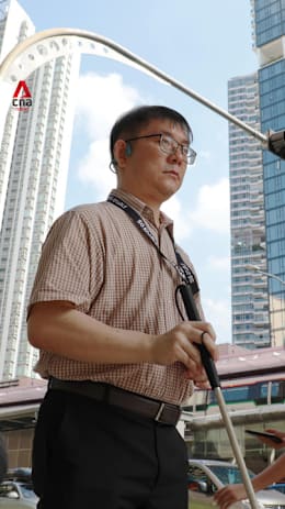 He’s partially blind  and challenging perceptions of the visually impaired 