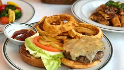 We Can't Believe This Posh Steakhouse Burger Costs $18