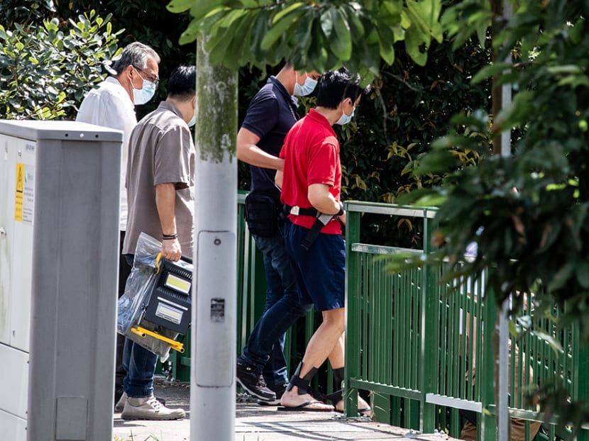 Greenridge Crescent boys’ deaths: 48-year-old father taken back to scene where bodies were found Greenridge Crescent boys’ deaths: 48-year-old father taken back to scene where bodies were found