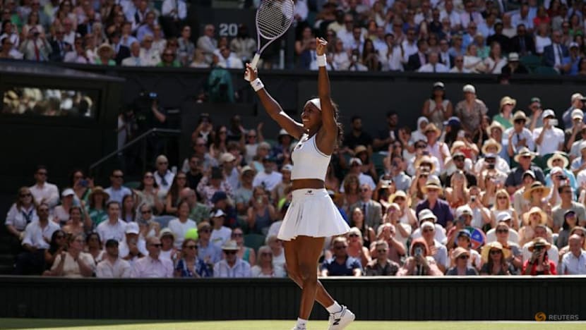 Gauff and Zverev break new ground at Wimbledon, Osaka bows out