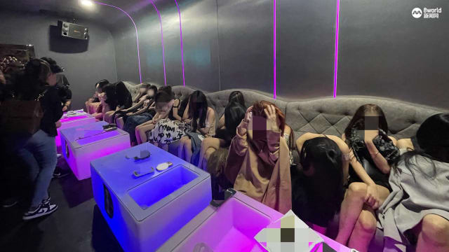 KTV陪酒女还脱衣？ 十名女郎被逮捕