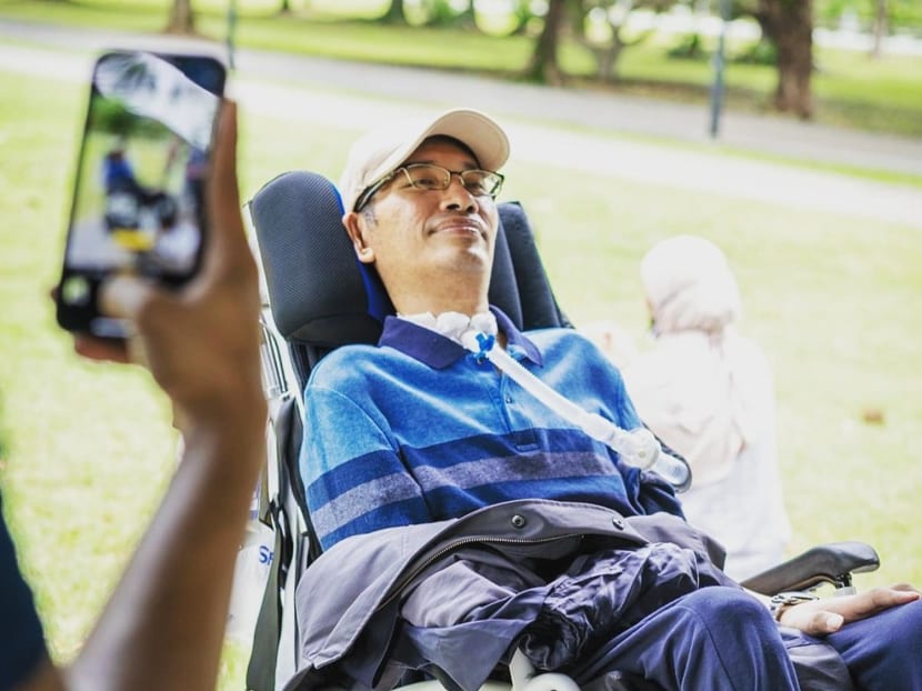 A photo of former news presenter Riz Sunawan posted on his Instagram account in June 2022.