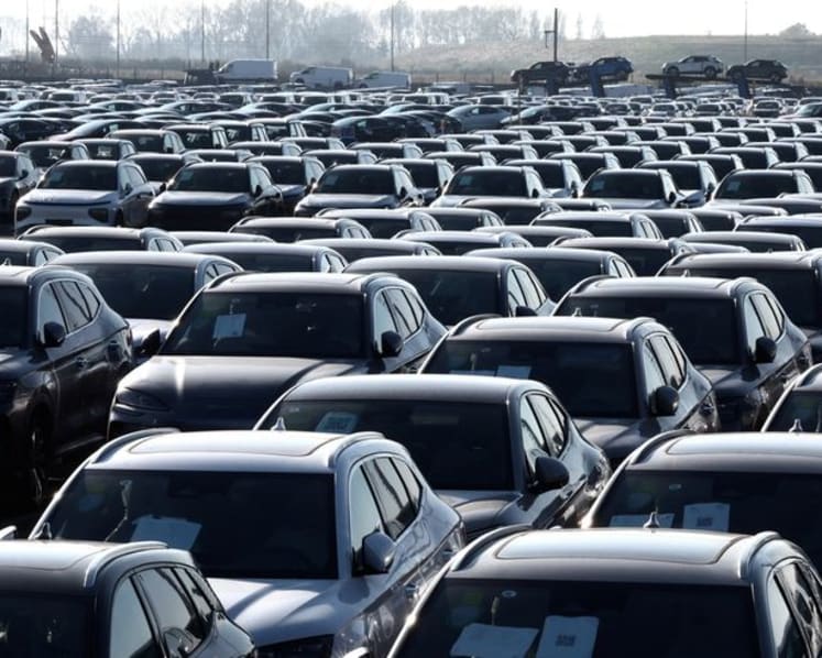 European car sales rise modestly in February, Tesla reverses year-long skid