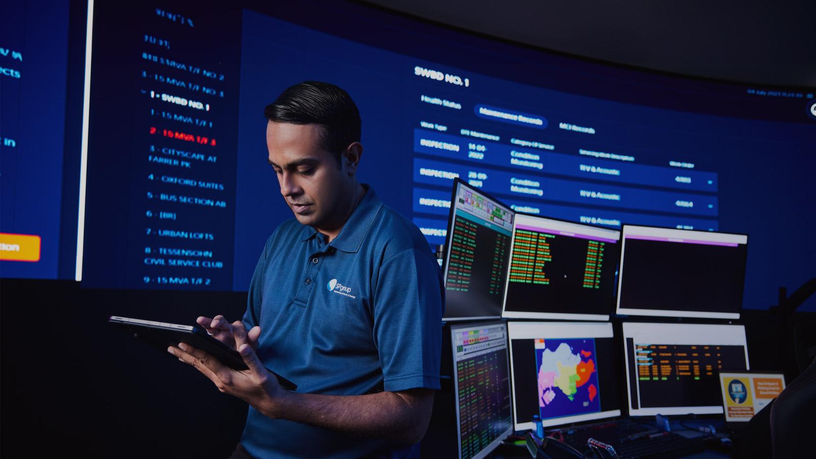 Singapore’s reliable power supply stems from robust infrastructure, systems and processes, as well as the dedication of professionals like Mohamad Elmi Sha Bin Mohamad Nasir.