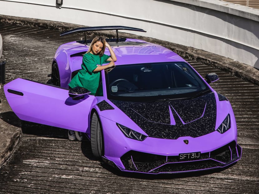 The 24-year-old, who also owns a Mercedes, hopes to motivate those who are “looked down on”.