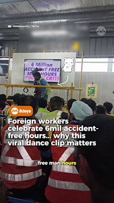 A Singapore construction site has reached 6 million accident-free man hours, marking a major safety milestone in one of the country’s highest-risk industries. Accident-free man hours refer to the total number of hours worked across all workers without a single injury, often used as a benchmark for workplace safety performance in construction projects. While such achievements are widely celebrated, Singapore’s construction sector continues to face challenges, with dozens of deaths and major injuries reported in 2025 alone. At the same time, improvements in worker welfare — including upgraded dormitories with better living conditions, recreational facilities, and shared spaces — are becoming a key part of the broader push towards safer worksites. #8dayssg #8dayssgtrending #singapore #sgnews #migrantworkers 