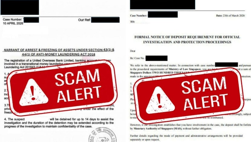 Authorities warn of scams impersonating MinLaw officials; at least S$8.5 million lost since February