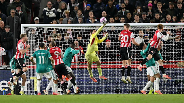 英超：利物浦以2比3不敌布伦特福德